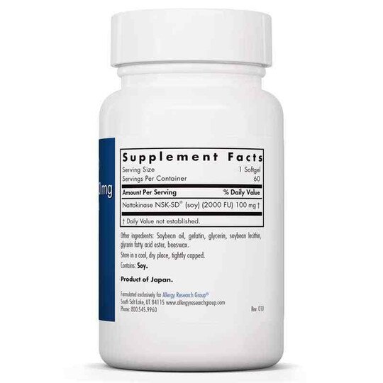Nattokinase 100 Mg, ARG